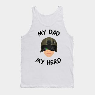 Gun Pilot - My Dad My Hero Tank Top